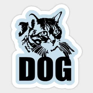 Dog T-shirt Sticker